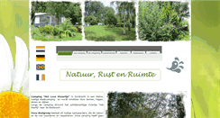 Desktop Screenshot of campinghetvissertje.nl